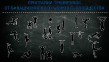 Программы тренировок от Балашихинского workout-сообщества