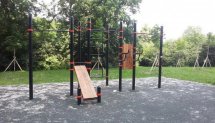 Площадка для воркаута в городе Москва №1634 Маленькая Хомуты фото