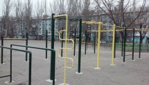 Площадка для воркаута в городе Запорожье №2647 Большая Хомуты фото