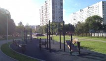 Площадка для воркаута в городе Москва №5550 Маленькая Хомуты фото