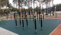 Площадка для воркаута в городе Светлогорск №5625 Средняя Хомуты фото