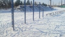 Площадка для воркаута в городе Абакан №6125 Маленькая Советская фото