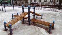 Площадка для воркаута в городе Москва №6351 Средняя Хомуты фото