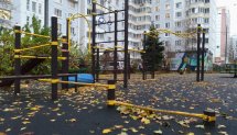 Площадка для воркаута в городе Москва №7880 Маленькая Хомуты фото