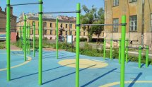 Площадка для воркаута в городе Санкт-Петербург №8743 Средняя Хомуты фото