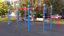 Площадка для воркаута в городе Москва №8852 Маленькая Хомуты фото