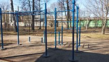 Площадка для воркаута в городе Санкт-Петербург №9508 Маленькая Хомуты фото