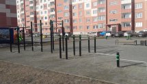 Площадка для воркаута в городе Новосибирск №9539 Маленькая Хомуты фото