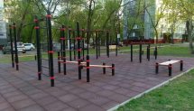 Площадка для воркаута в городе Москва №9617 Средняя Хомуты фото