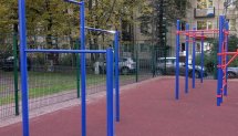 Площадка для воркаута в городе Санкт-Петербург №10258 Маленькая Хомуты фото