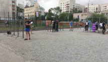 Площадка для воркаута в городе Барнаул №10751 Средняя Советская фото
