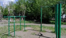 Площадка для воркаута в городе Красноярск №11382 Маленькая Современная фото