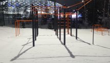 Площадка для воркаута в городе Новосибирск №12266 Средняя Хомуты фото