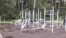 Площадка для воркаута в городе Протвино №12626 Средняя Современная фото