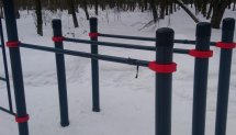 Площадка для воркаута в городе Москва №12742 Маленькая Хомуты фото