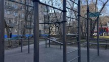Площадка для воркаута в городе Жуковский №13082 Маленькая Хомуты фото