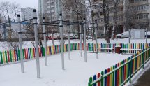 Площадка для воркаута в городе Москва №13106 Маленькая Хомуты фото
