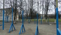 Площадка для воркаута в городе Железногорск (Курская область) №1389 Средняя Советская фото