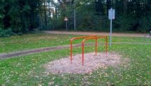 Площадка для воркаута в городе Мюнстер №3712 Средняя Современная фото