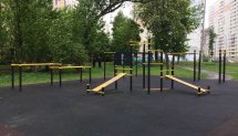 Площадка для воркаута в городе Москва №5180 Средняя Хомуты фото