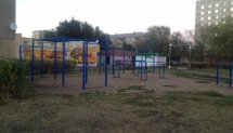 Площадка для воркаута в городе Магнитогорск №4258 Средняя Современная фото