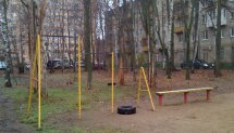 Площадка для воркаута в городе Красногорск №4604 Маленькая Советская фото