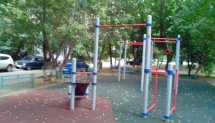 Площадка для воркаута в городе Москва №4153 Маленькая Хомуты фото
