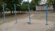 Площадка для воркаута в городе Запорожье №4263 Маленькая Советская фото