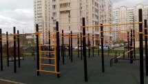 Площадка для воркаута в городе Красногорск №5123 Средняя Хомуты фото
