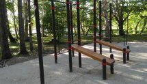 Площадка для воркаута в городе Южно-Сахалинск №5303 Маленькая Хомуты фото