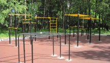 Площадка для воркаута в городе Сергиев Посад №2964 Средняя Хомуты фото