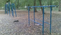 Площадка для воркаута в городе Днепр №1819 Маленькая Советская фото