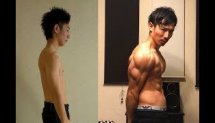 ３年間公園トレーニングをした結果(自重２年加重有り1年)/３Years Body Transformation with only Calisthenics