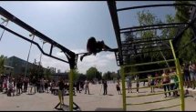 Liya Shtereva from Team ATF - Freestyle Bar Competition (7th place, under 17) SET1