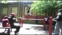 D-Real - Handstand (training in Wingate park)