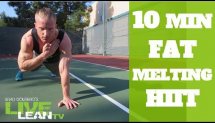10 Minute Fat Melting HIIT Bodyweight Workout