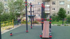 Площадка для воркаута в городе Мурманск №2359 Средняя Хомуты фото