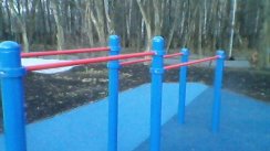 Площадка для воркаута в городе Москва №4544 Средняя Современная фото