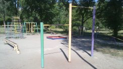 Площадка для воркаута в городе Запорожье №2269 Маленькая Советская фото