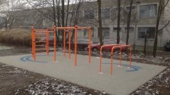 Площадка для воркаута в городе Прага №3691 Средняя Хомуты фото