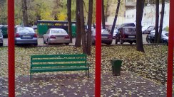 Площадка для воркаута в городе Москва №1868 Маленькая Современная фото