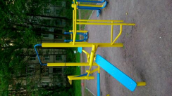 Площадка для воркаута в городе Санкт-Петербург №3058 Маленькая Современная фото