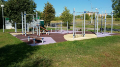Площадка для воркаута в городе Москва №4150 Маленькая Хомуты фото
