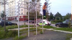Площадка для воркаута в городе Новосибирск №5409 Маленькая Советская фото