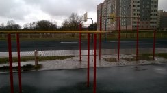 Площадка для воркаута в городе Гродно №2769 Средняя Современная фото