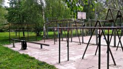 Площадка для воркаута в городе Ступино №856 Средняя Легендарная фото