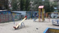 Площадка для воркаута в городе Запорожье №1814 Маленькая Современная фото