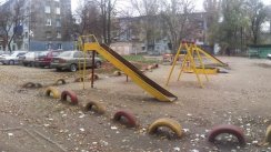 Площадка для воркаута в городе Запорожье №1919 Маленькая Советская фото