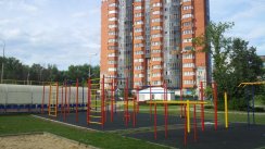 Площадка для воркаута в городе Мытищи №2265 Средняя Современная фото