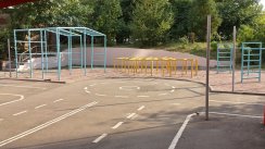 Площадка для воркаута в городе Москва №2373 Средняя Современная фото